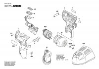 Bosch 3 601 JE0 100 Gds 10,8 V-Ec Impact Wrench 10.8 V / Eu Spare Parts